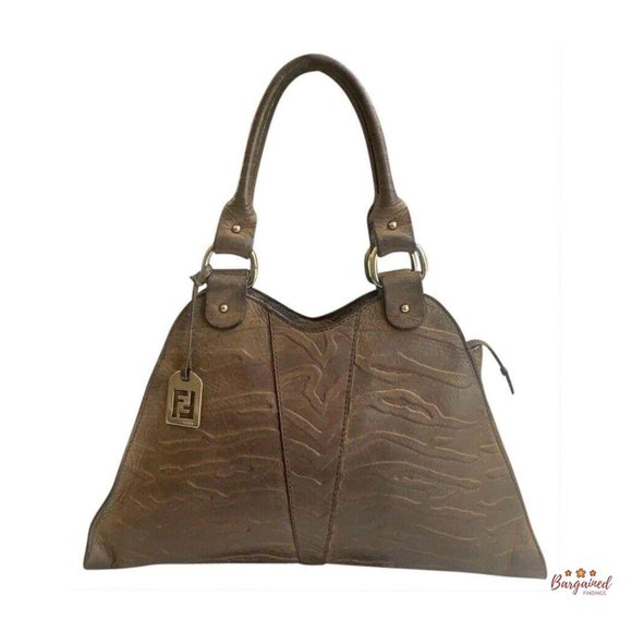 Authentic Fendi Devil Trapezio Bag 8BR254